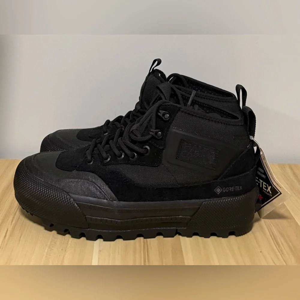 Vans Half Cab‎ Gore-Tex MTE  Black Waterproof Mens Size 7.5 Womens Size 9